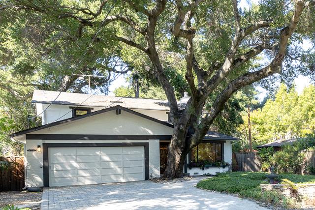 3523 Oak Drive Menlo Park, CA 94025 - Photo 17 of 20 a view of a small house with a tree