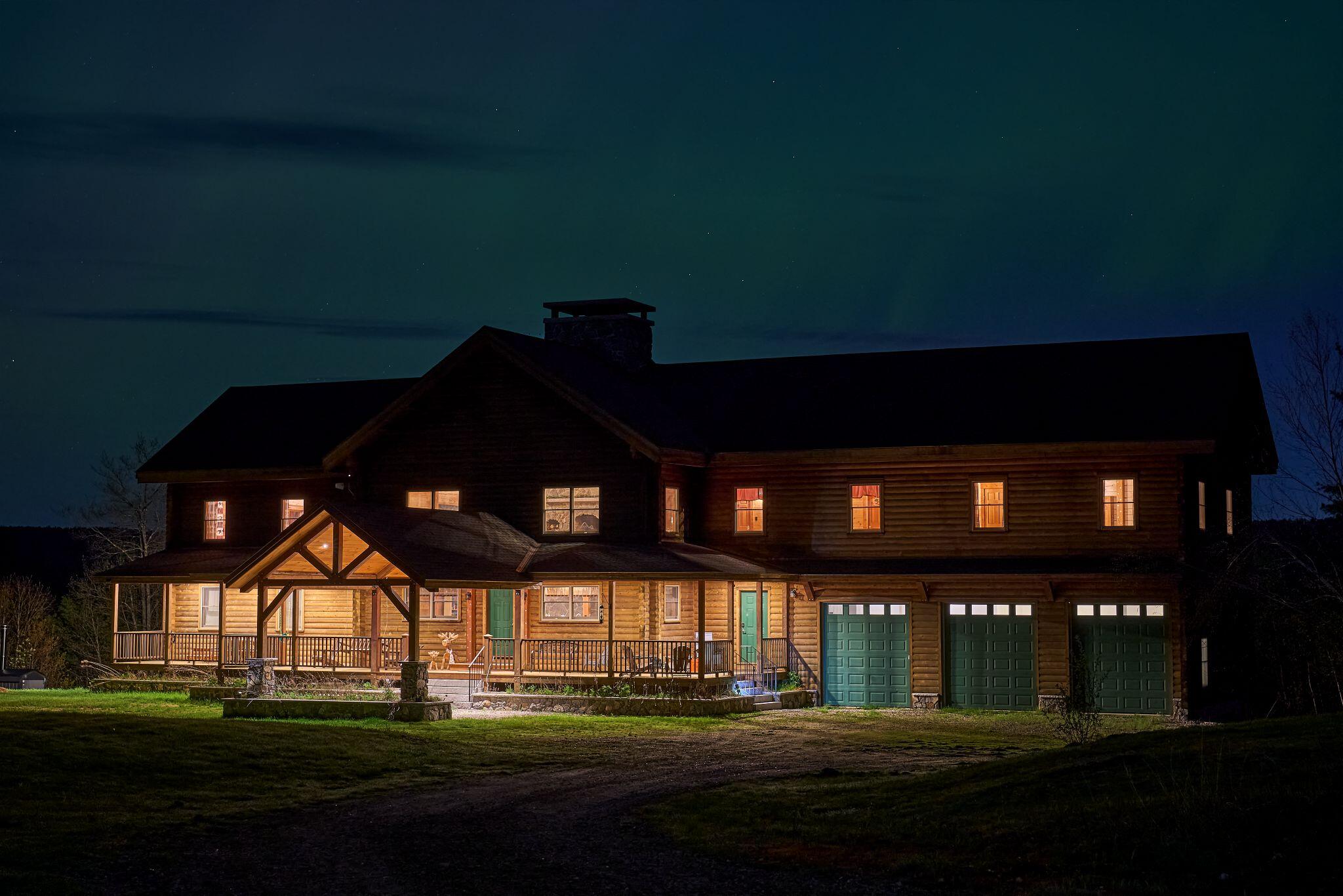 283 Wakefield Road Brownfield, ME 04010 - Photo 3 of 54 nighttime