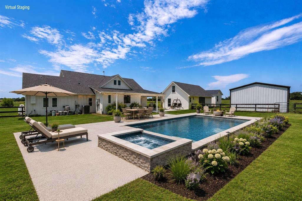 771 VZ County Road Canton, TX 75103 - Photo 39 of 40 Backyard Oasis, Virtually Staged.