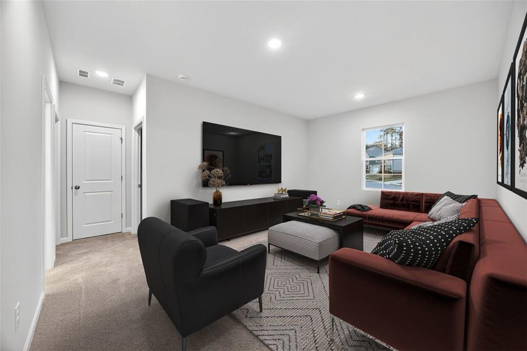 3455 Jasmine Way Atlanta, GA 30331 - Photo 26 of 46 a living room with furniture and a flat screen tv