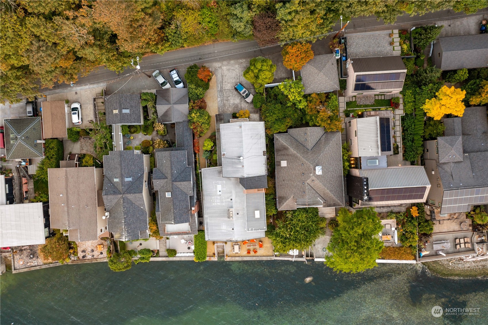 7127 Beach Drive Southwest Seattle, WA 98136 - Photo 8 of 33 an aerial view of multiple house
