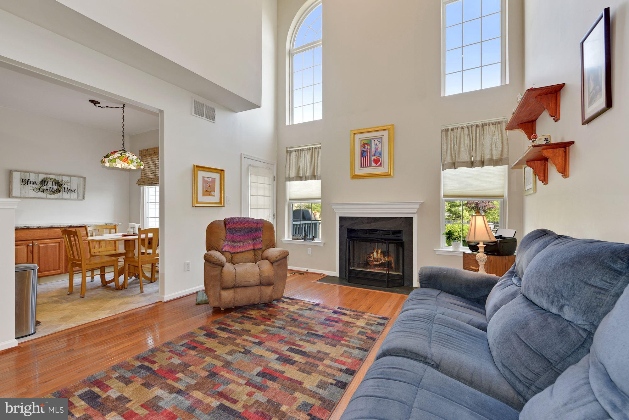 23 Threadleaf Terrace Burlington, NJ 08016 - Photo 8 of 24 Family Room open to Kitchen & access to deck