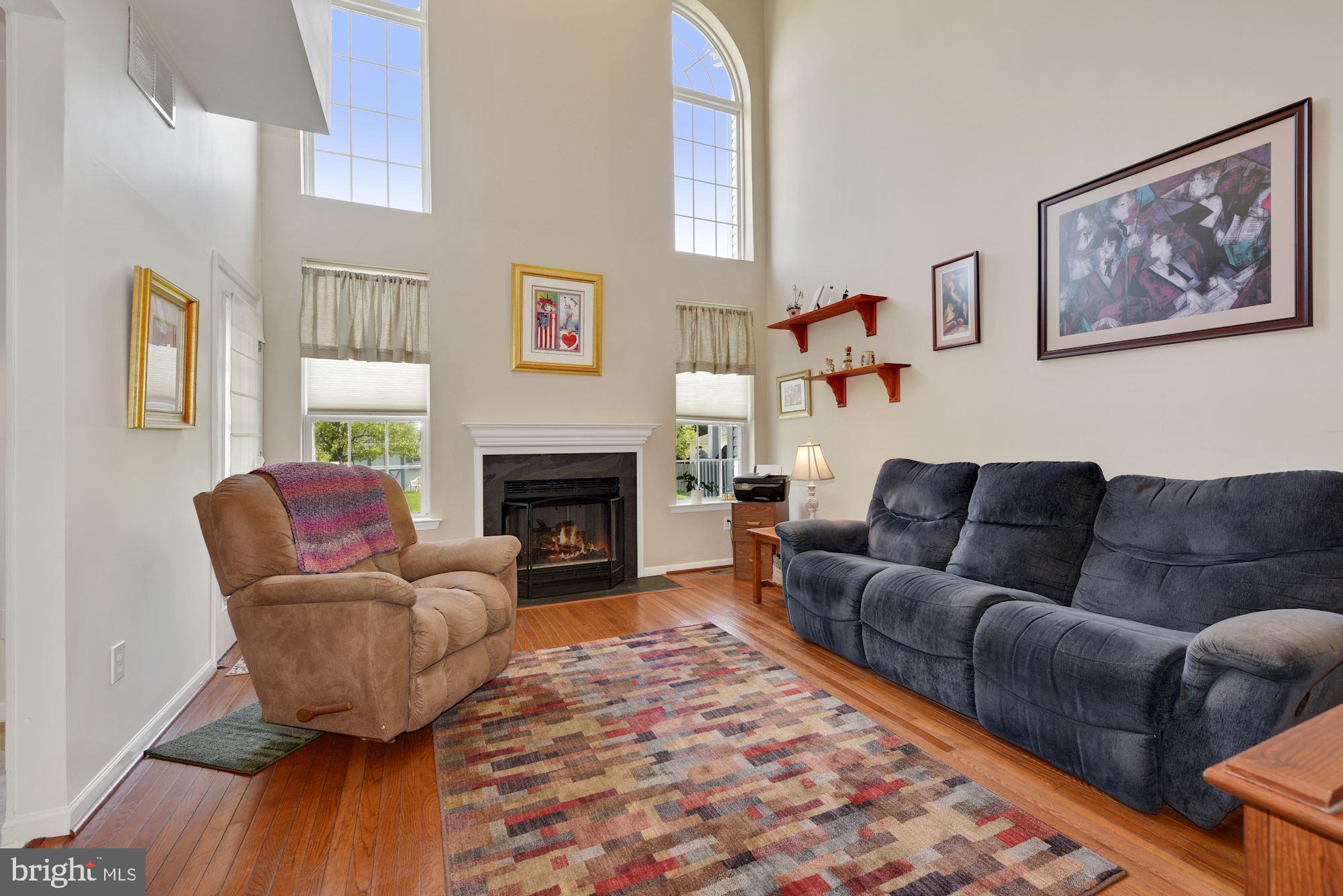 23 Threadleaf Terrace Burlington, NJ 08016 - Photo 10 of 24 2-Story Family Room w/gas fireplace