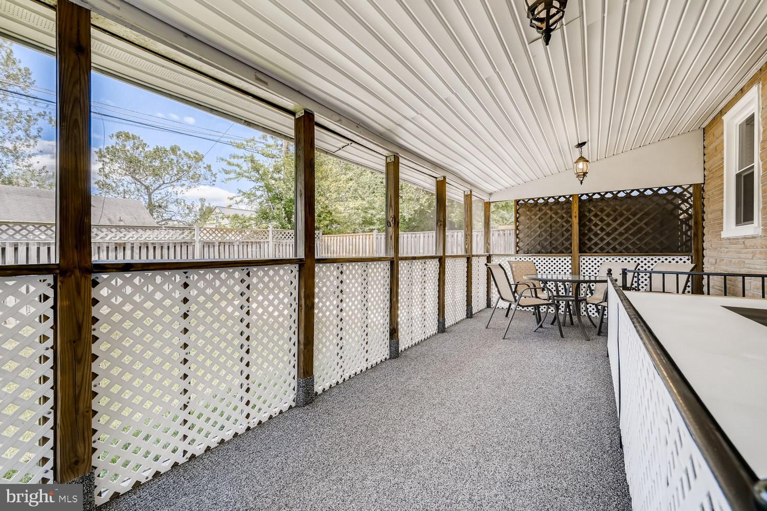 1908 Van Buren Road Baltimore, MD 21222 - Photo 22 of 28 Large Screened In Back Porch