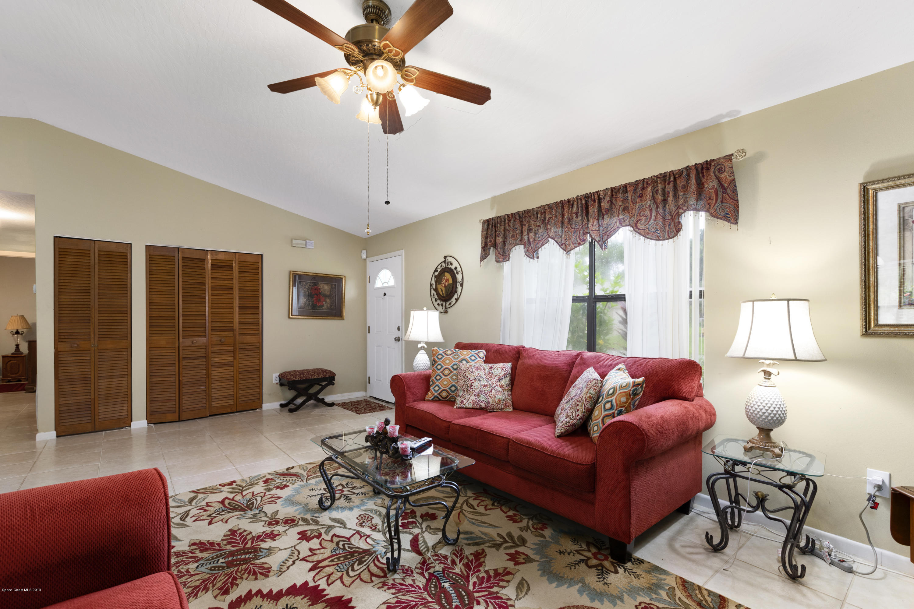 1798 Viburnum Road Northwest Palm Bay, FL 32907 - Photo 4 of 31 Living Room view from BR