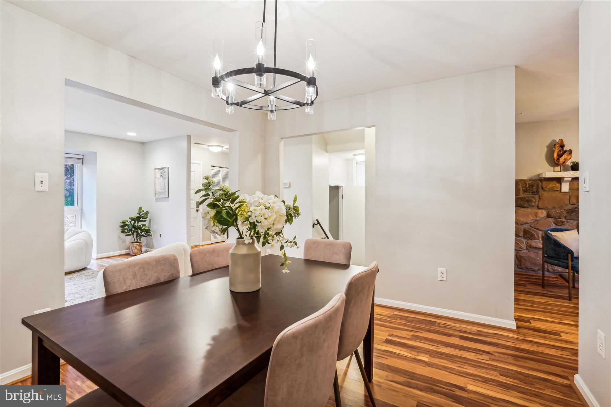 8711 Ridge Hollow Court Springfield, VA 22152 - Photo 13 of 42 Gracious Dining Room.