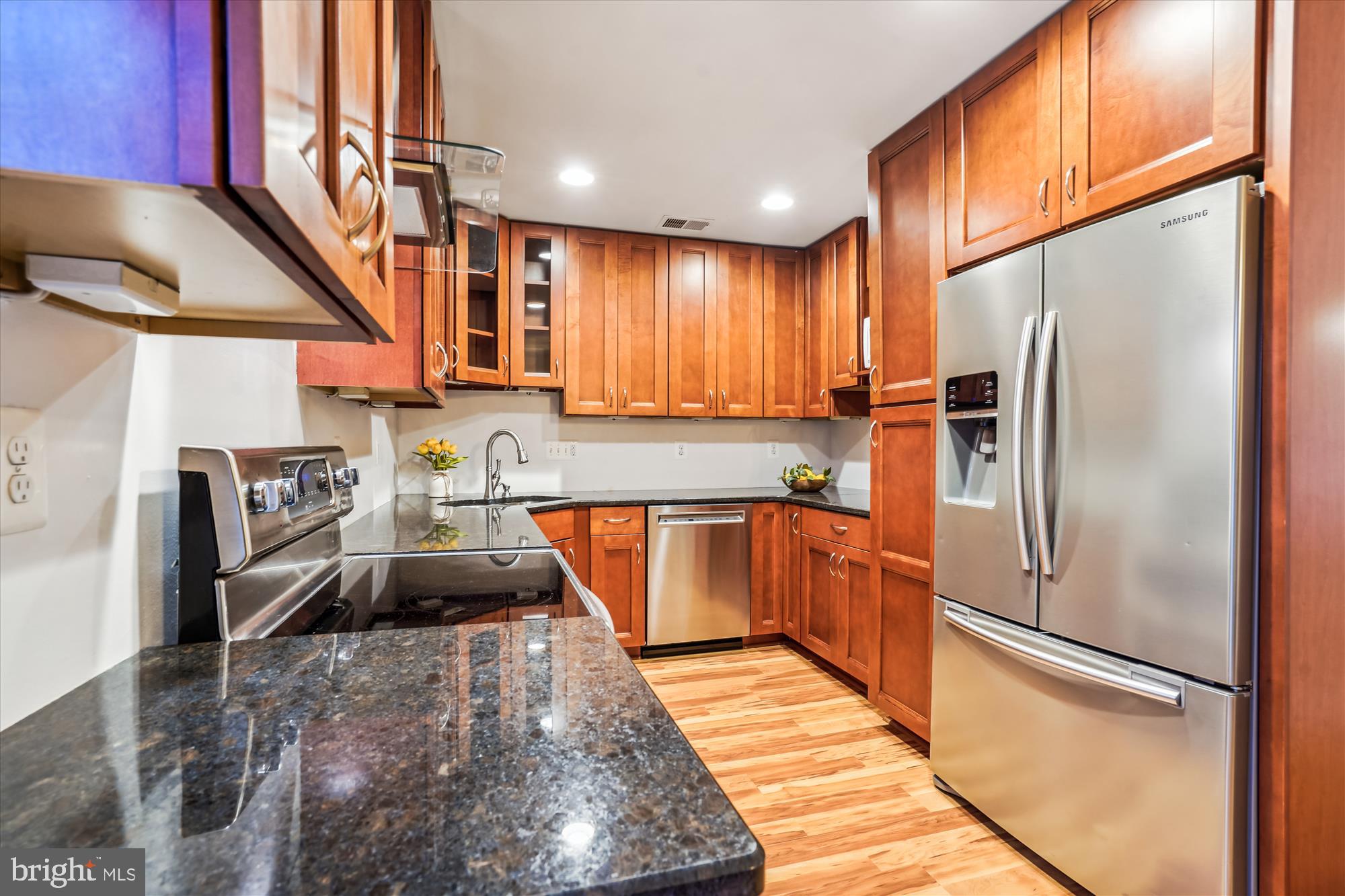 8711 Ridge Hollow Court Springfield, VA 22152 - Photo 15 of 42 Granite counters in Kitchen.