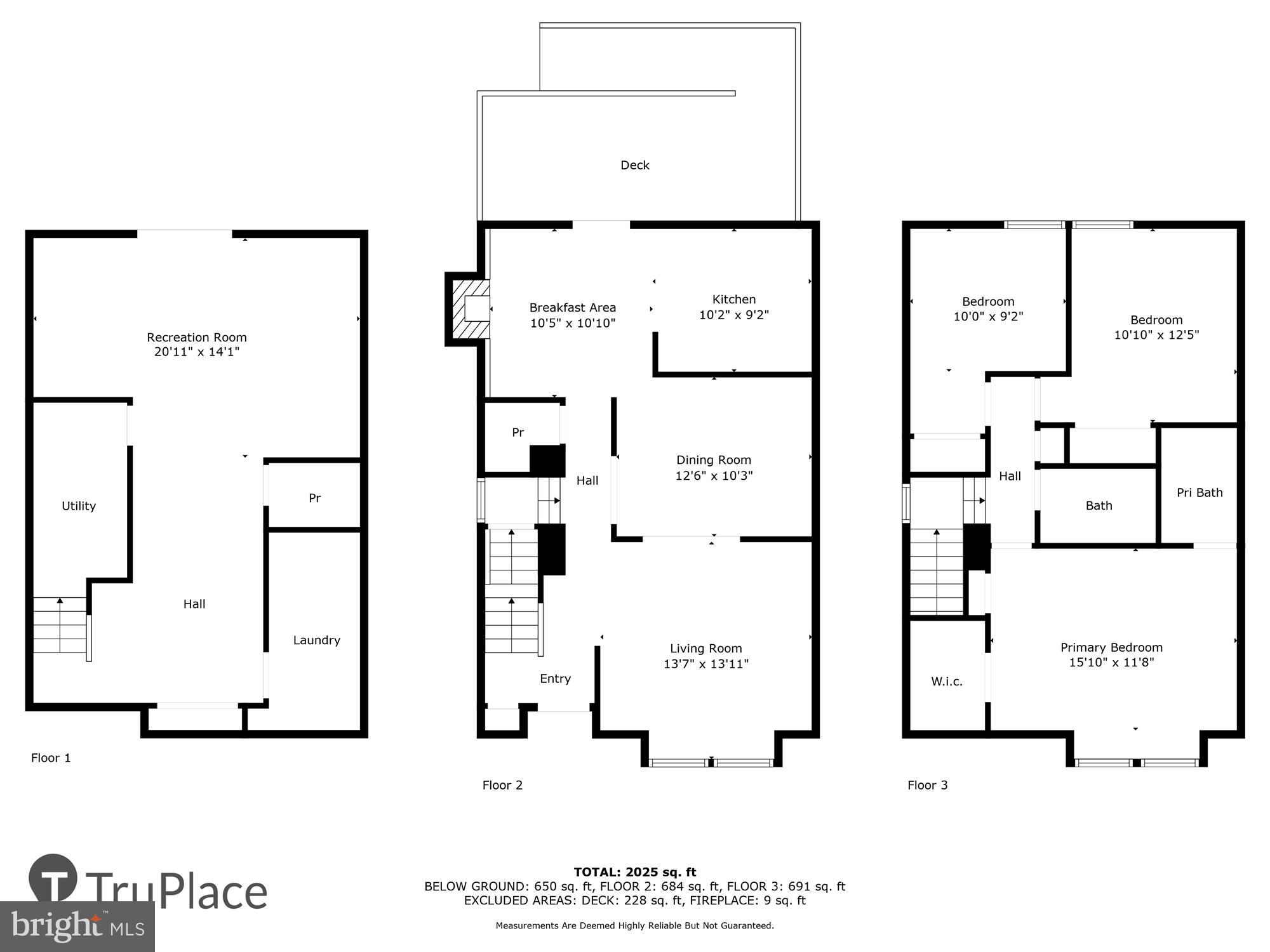 8711 Ridge Hollow Court Springfield, VA 22152 - Photo 42 of 42 Combined Floor Plan