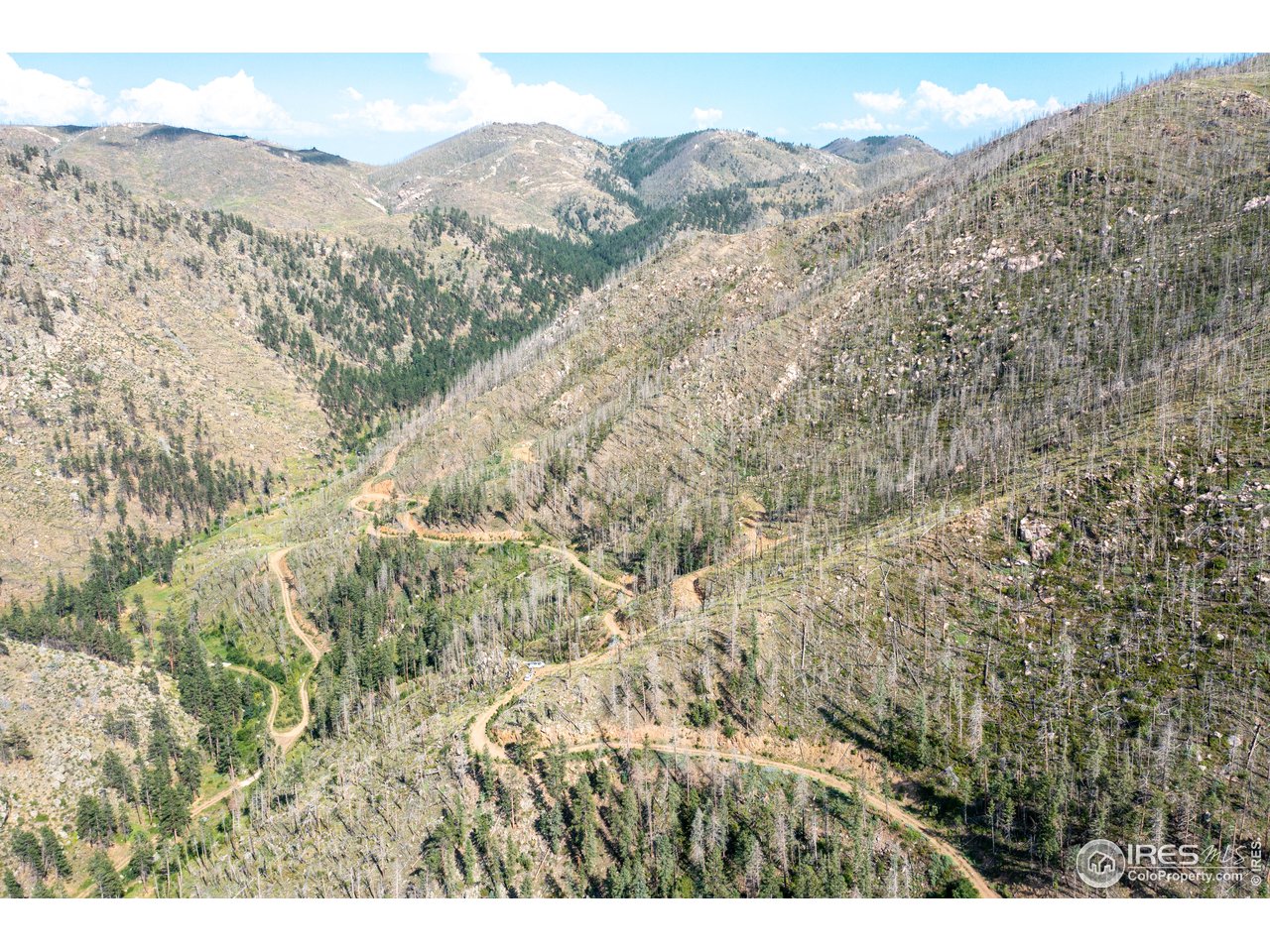 0 Stratton Park Road Bellvue, CO 80512 - Photo 1 of 13 a view of a dry yard with mountains in the background