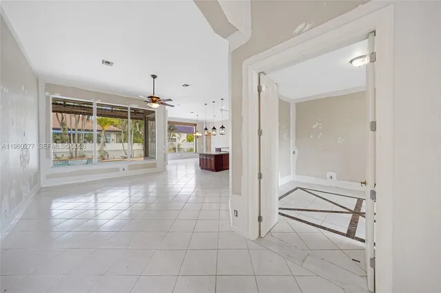 a view of a entryway