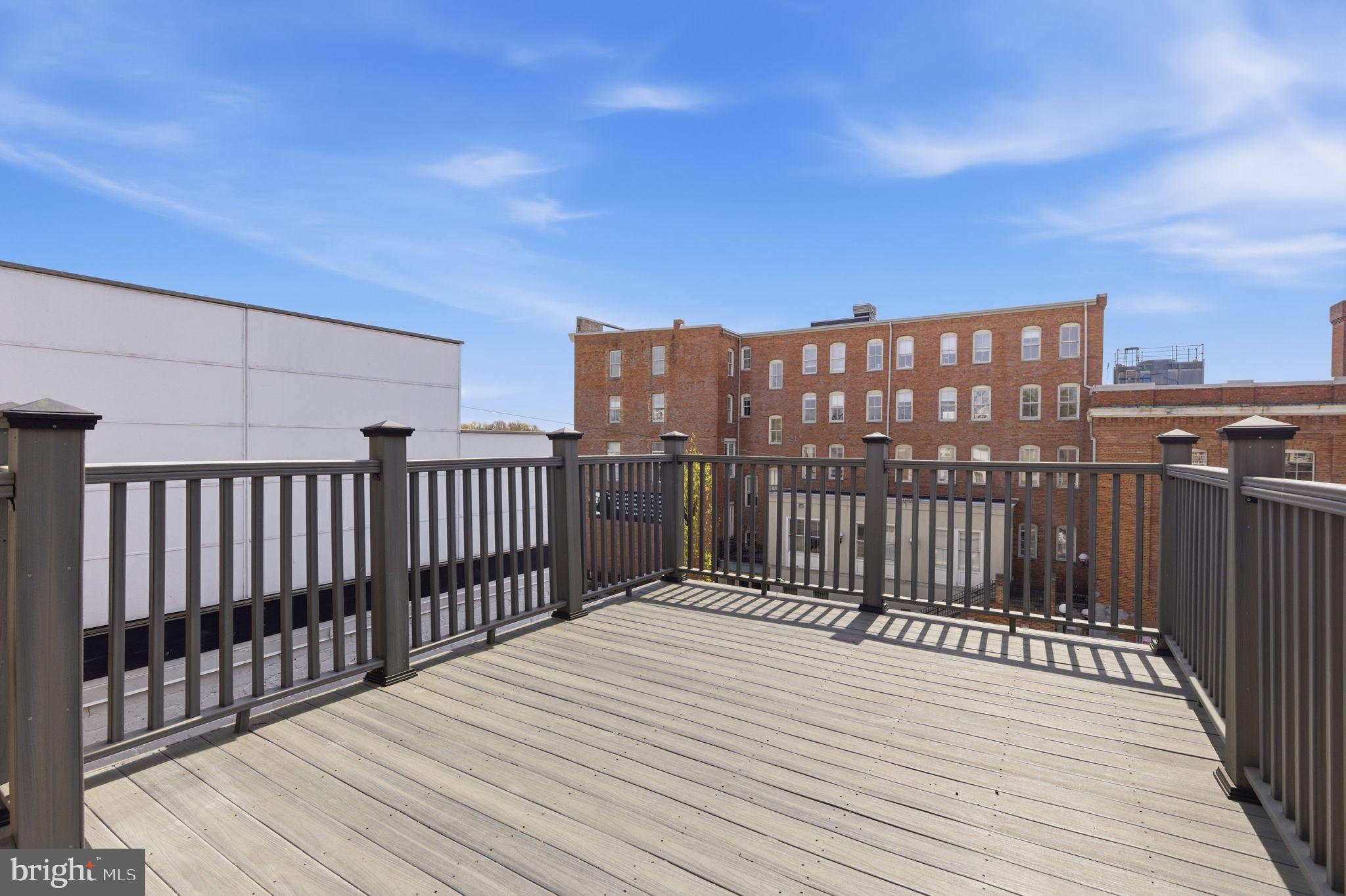 1210 T Street Northwest Washington, DC 20009 - Photo 28 of 41 a view of a roof deck