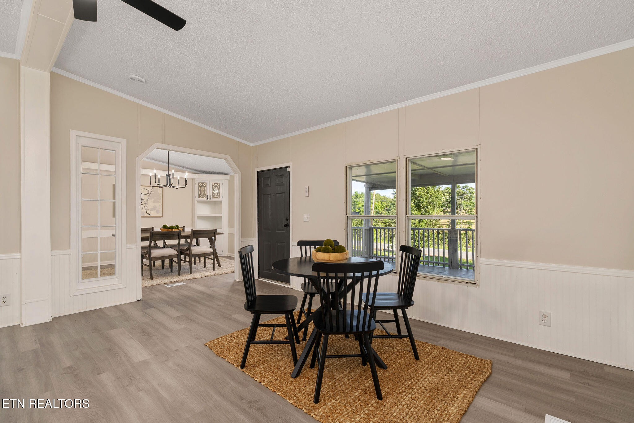 3315 Chuckey Highway Limestone, TN 37681 - Photo 9 of 40 a view of a dining room with furniture and wooden floor