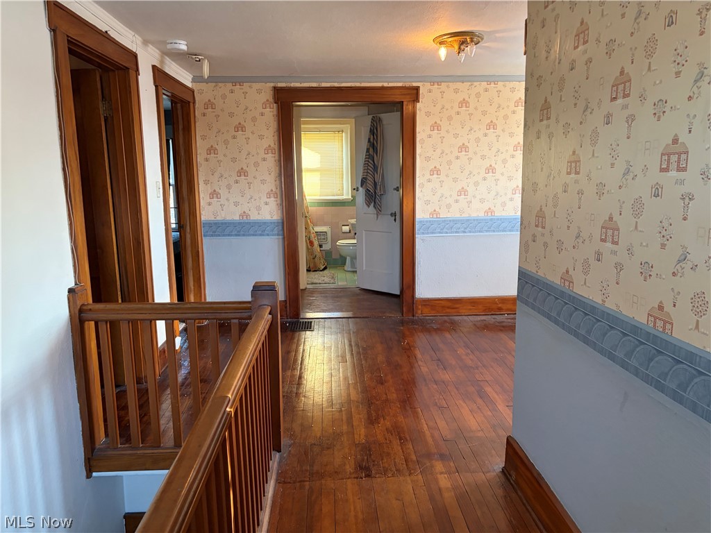 2031 Ridgewood Avenue Alliance, OH 44601 - Photo 13 of 22 UPSTAIRS HALLWAY LEADING TO BATH BONUS ROOM AND TWO BEDROOMS