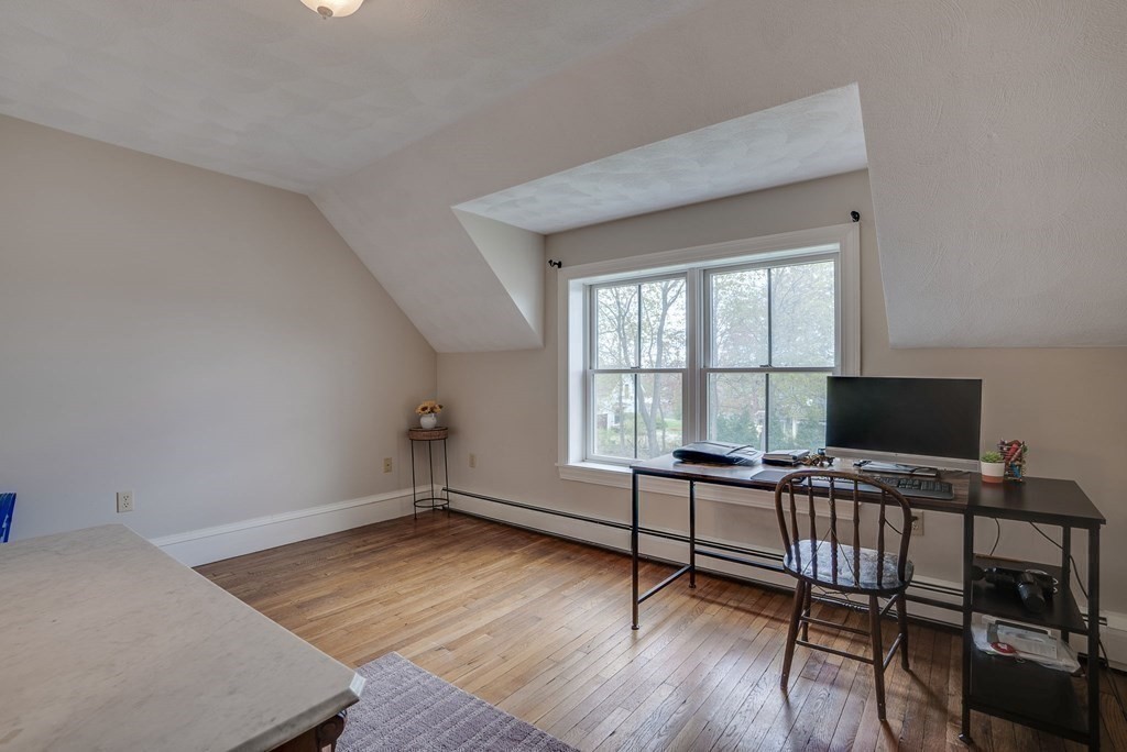 349 Boston Road Billerica, MA 01821 - Photo 20 of 41 a workspace with furniture hardwood and a window