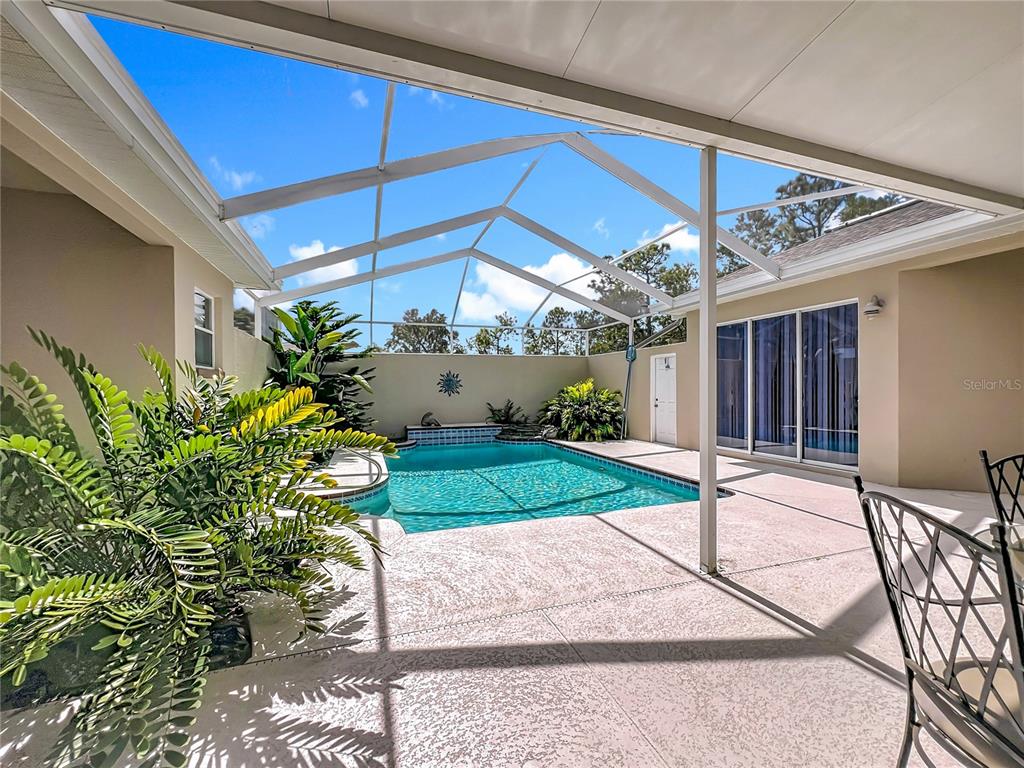 17 Sweetbay Court Homosassa, FL 34446 - Photo 46 of 61 a view of a backyard with plants and a patio