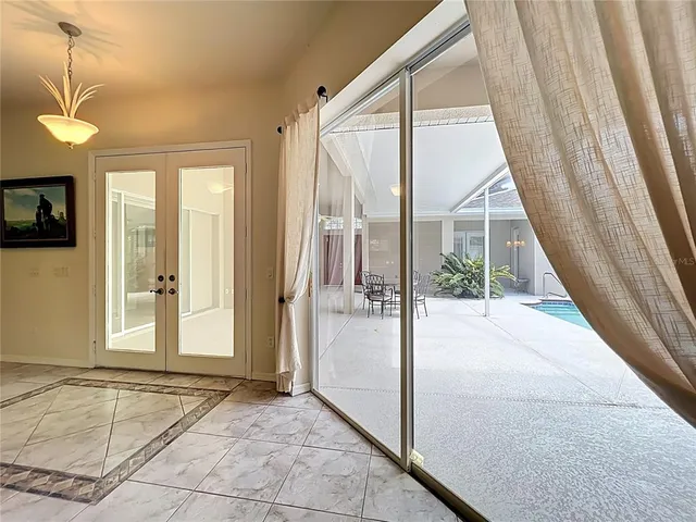 a view of an entryway