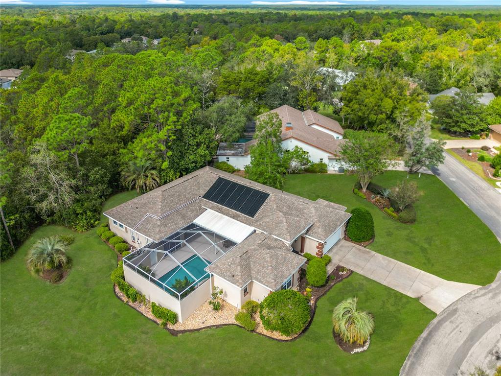 17 Sweetbay Court Homosassa, FL 34446 - Photo 55 of 61 an aerial view of a house with garden