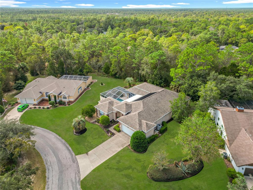 17 Sweetbay Court Homosassa, FL 34446 - Photo 60 of 61 an aerial view of a house with garden