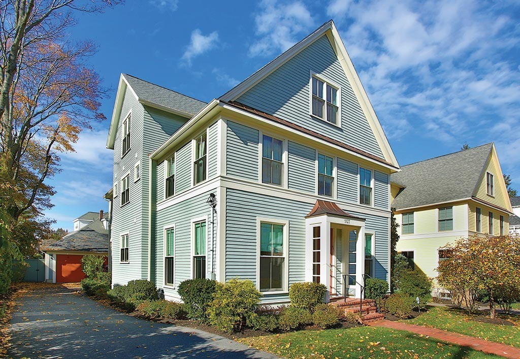 107 Manet Road Newton, MA 02467 - Photo 1 of 10 front view of a house with a yard