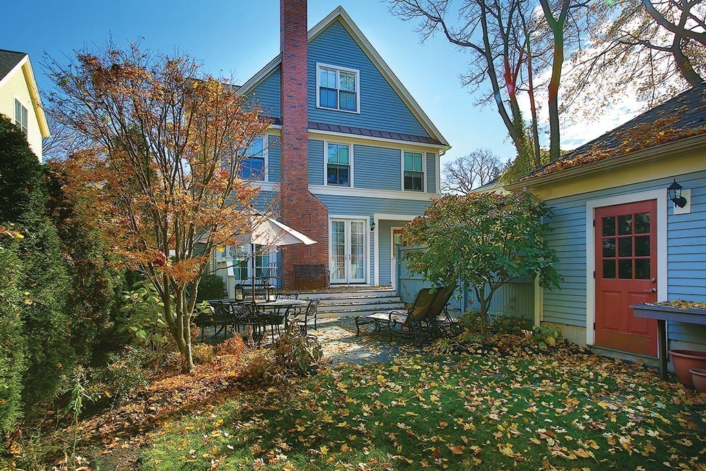 107 Manet Road Newton, MA 02467 - Photo 9 of 10 front view of a house with a tree