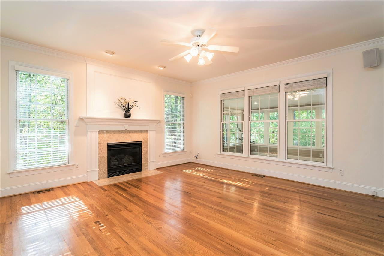 Family Room with Gas Log Fireplace