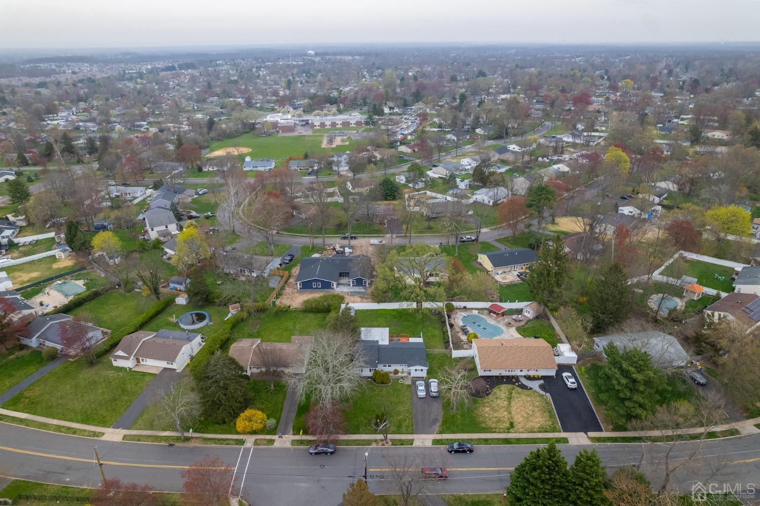 92 Kendall Road Kendall Park, NJ 08824 - Photo 22 of 28 view of drone / aerial view