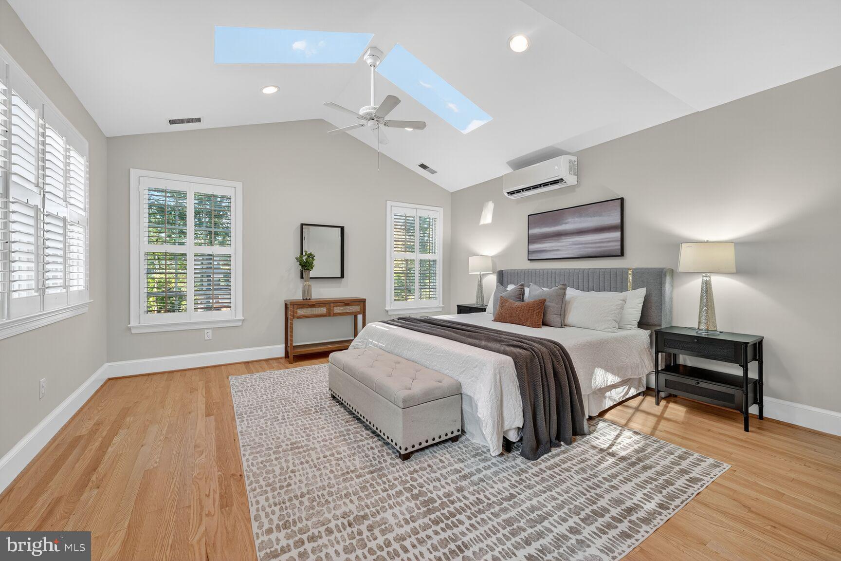 3293 Worthington Street Northwest Washington, DC 20015 - Photo 14 of 45 a bedroom with a large bed and a window