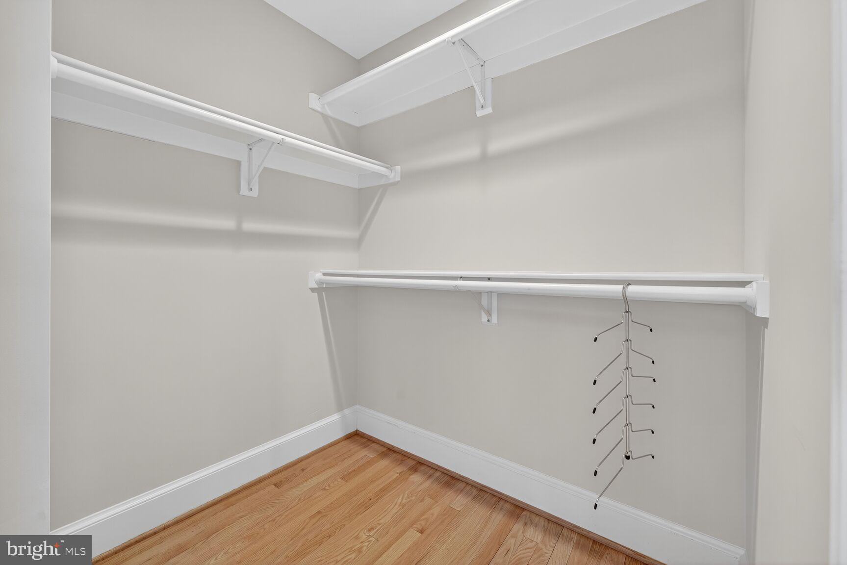 3293 Worthington Street Northwest Washington, DC 20015 - Photo 18 of 45 a view of an empty walk in closet