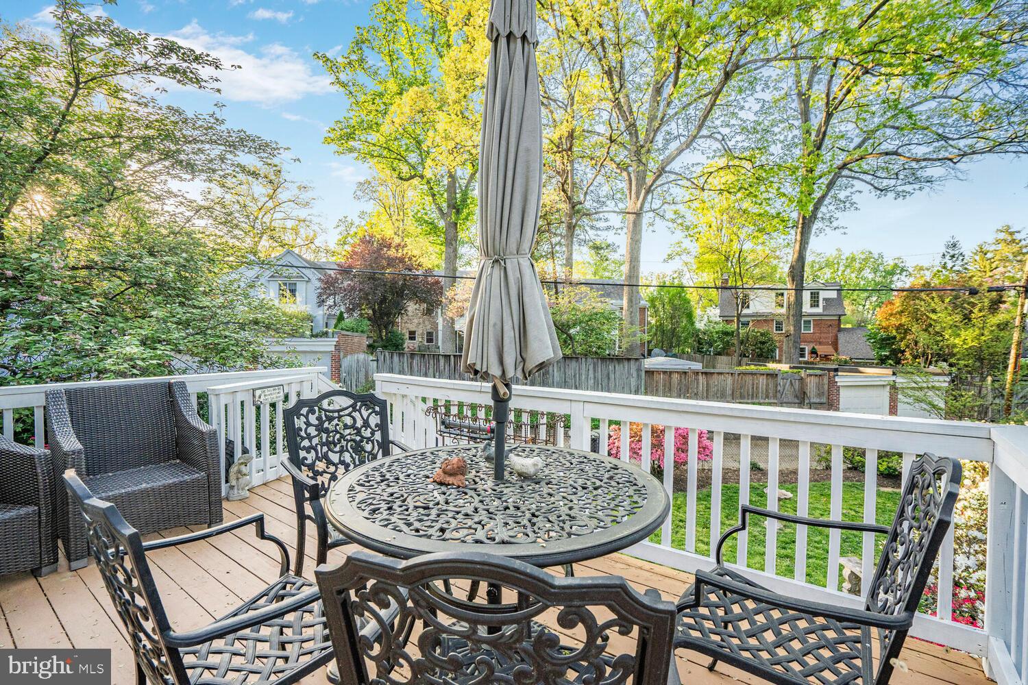 3293 Worthington Street Northwest Washington, DC 20015 - Photo 30 of 45 a view of a patio with furniture
