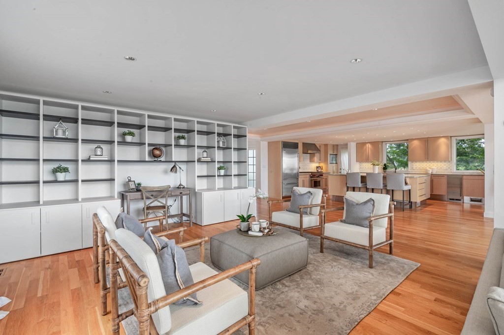 13 Goldthwait Road Marblehead, MA 01945 - Photo 14 of 40 a living room with furniture and a wooden floor