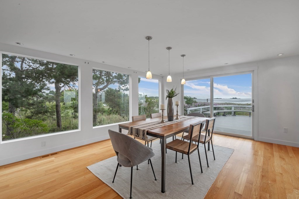 13 Goldthwait Road Marblehead, MA 01945 - Photo 17 of 40 a view of a dining room with furniture window and wooden floor