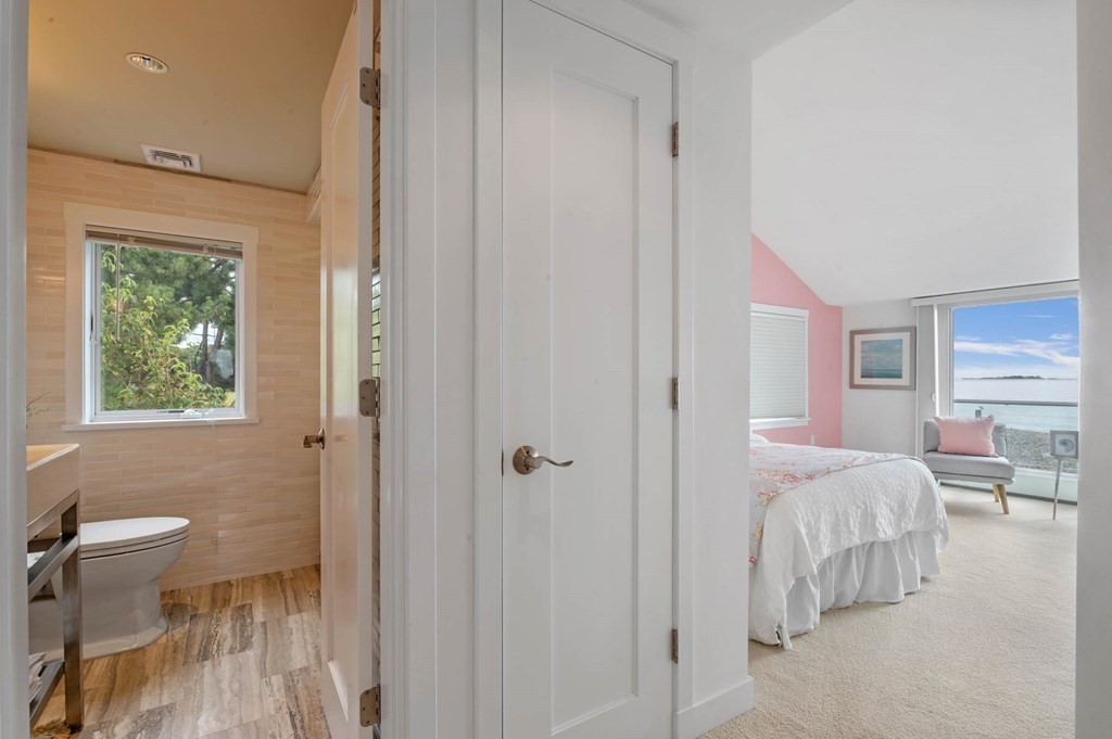 13 Goldthwait Road Marblehead, MA 01945 - Photo 26 of 40 a bathroom with a sink and a toilet