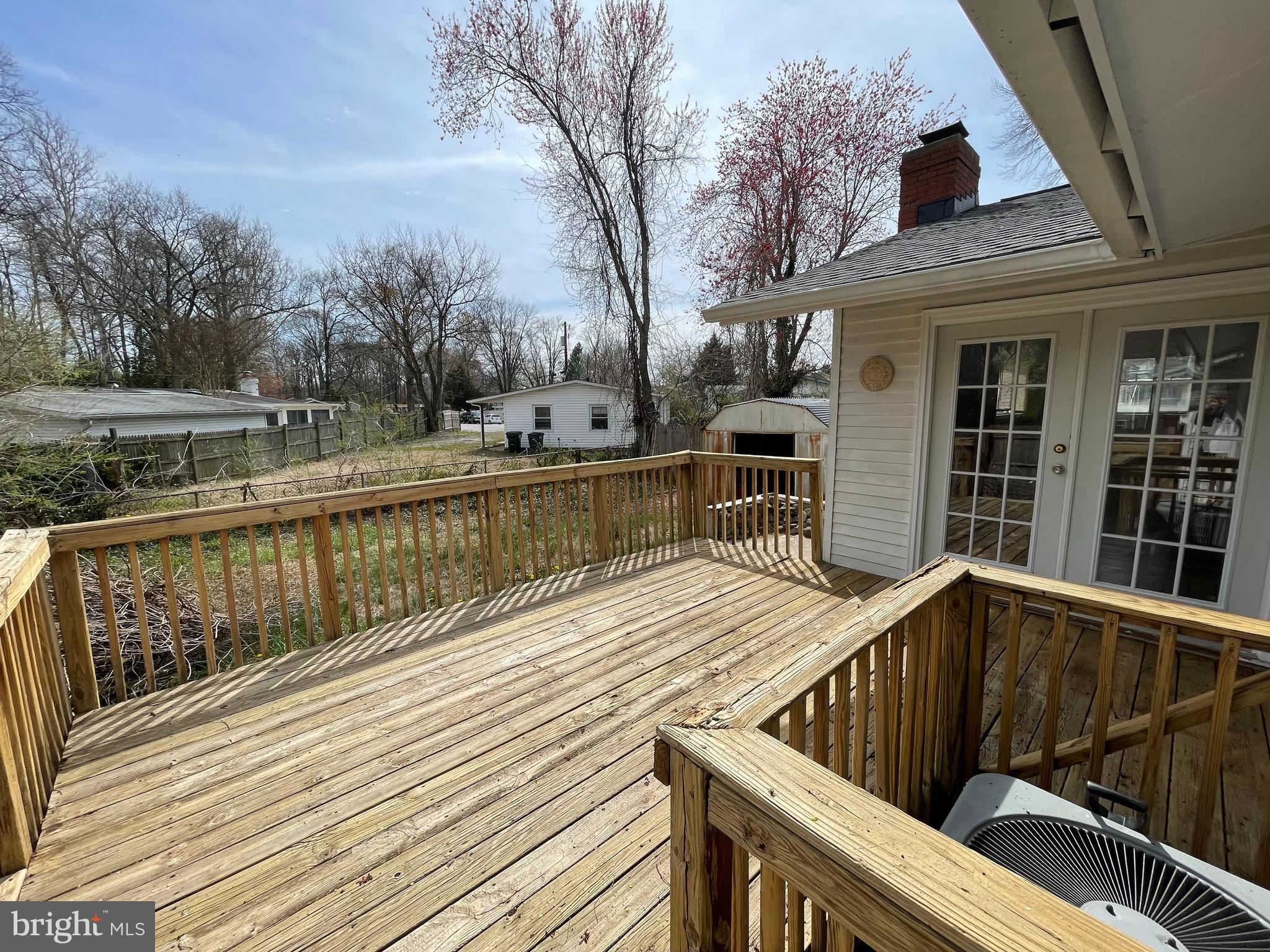 903 Regency Road Woodbridge, VA 22191 - Photo 31 of 38 a view of balcony with wooden floor and seating space