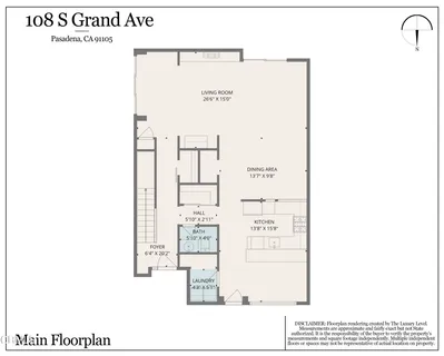 $1,695,000 | 108 South Grand Avenue, Pasadena, CA 91105
