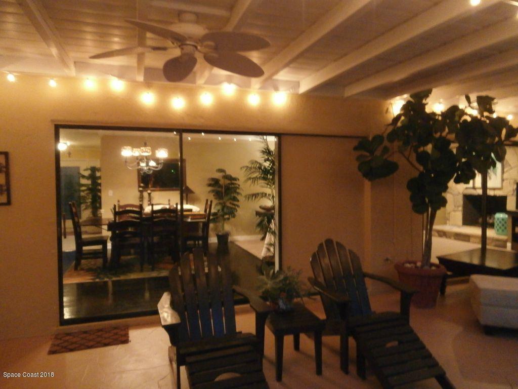 684 Caribbean Road Satellite Beach, FL 32937 - Photo 14 of 14 Patio night