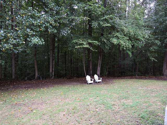 4303 Swarthmore Road Durham, NC 27707 - Photo 11 of 12 Unparalleled privacy on this 1/2 lot...so refreshing. Back Yard