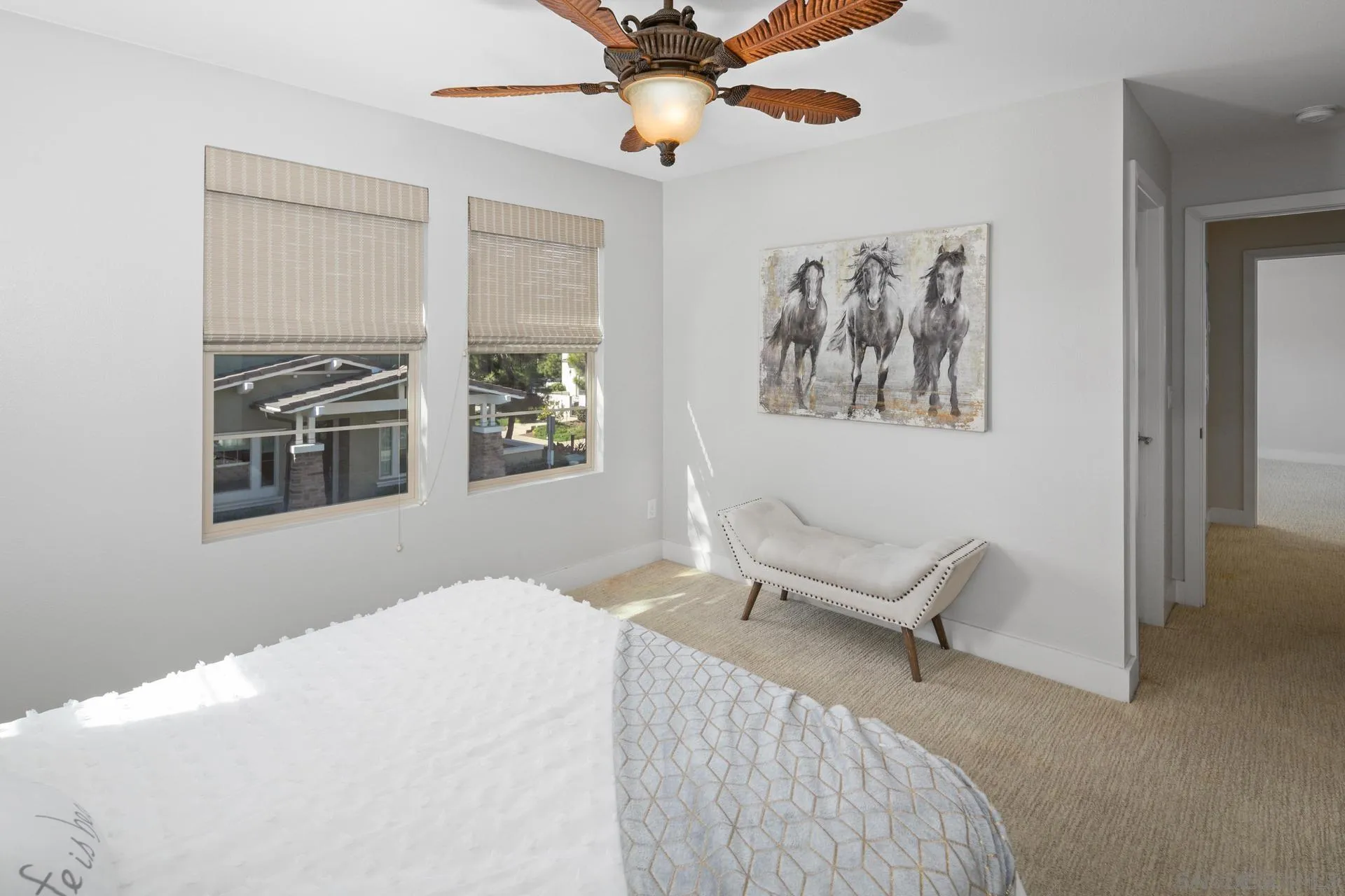 1676 Shorebreak Way Encinitas, CA 92024 - Photo 16 of 62 a bedroom with a bed and a window