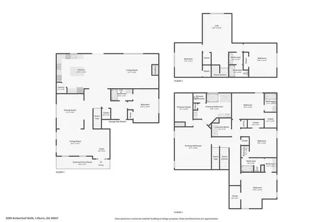 $695,000 | 4289 Amberleaf Walk, Lilburn, GA 30047