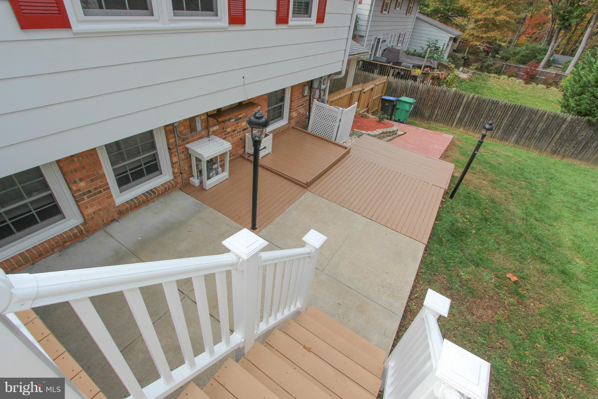 8637 Gateshead Road Alexandria, VA 22309 - Photo 28 of 30 Lower level Patio