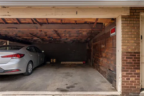 a view of car garage