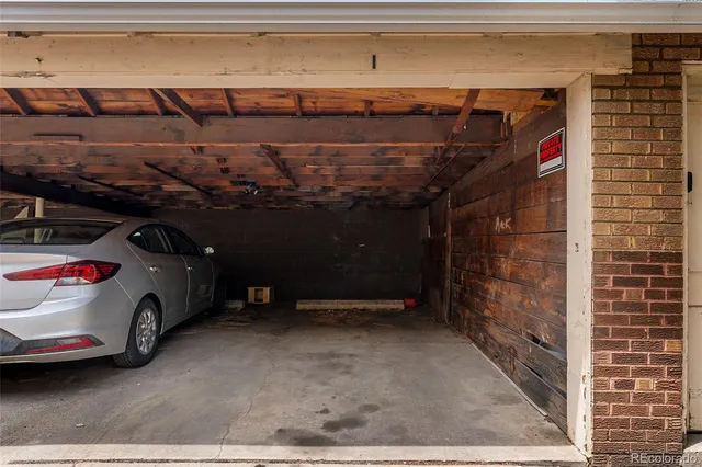 a view of car garage
