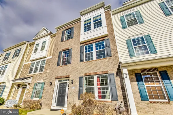 a front view of a building