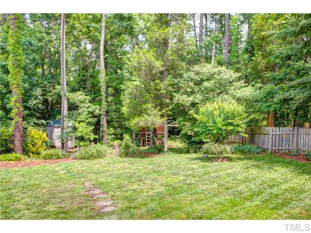 717 Forge Road Durham, NC 27713 - Photo 11 of 13 Back Yard