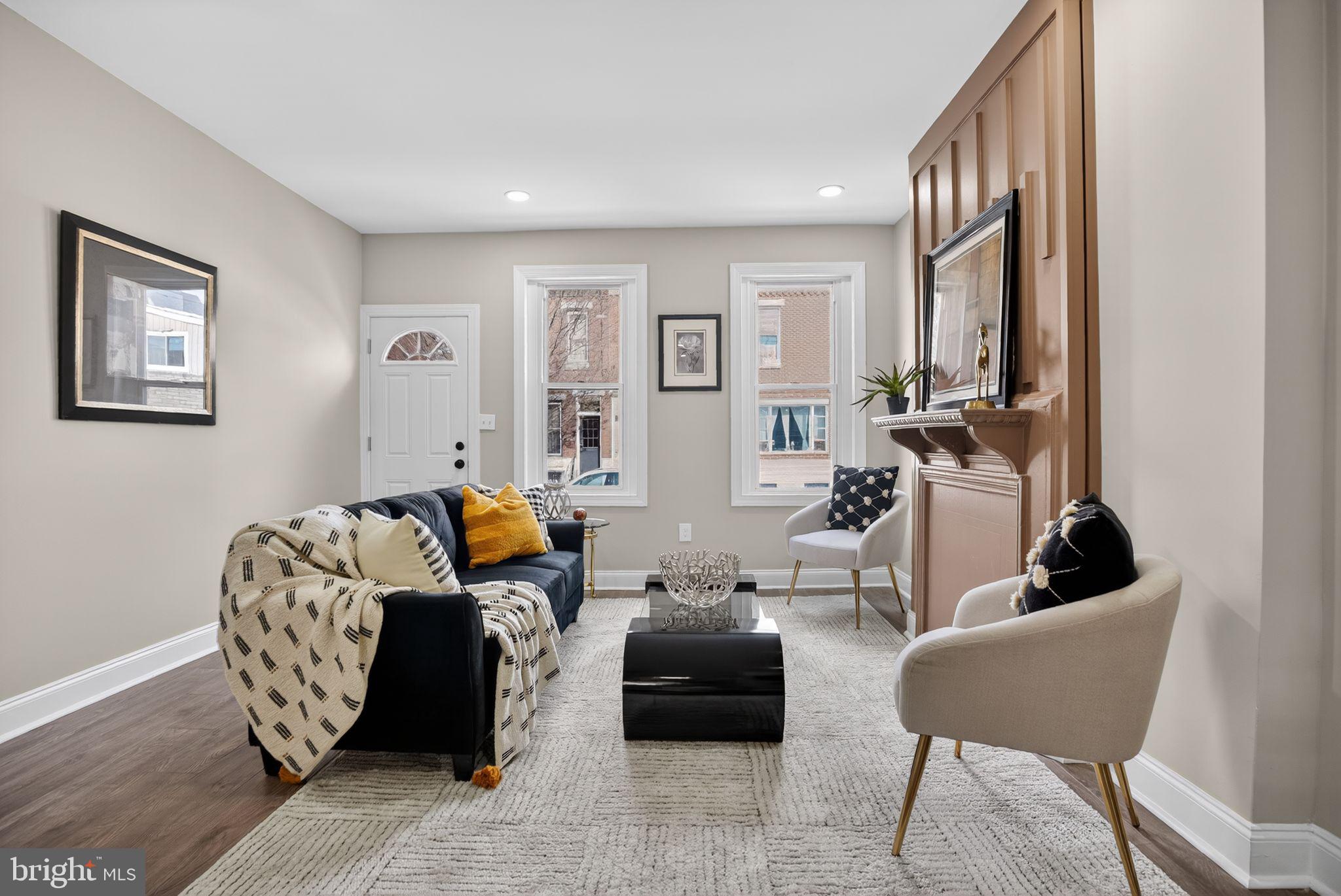2014 Moore Street Philadelphia, PA 19145 - Photo 3 of 26 a living room with furniture and a couch
