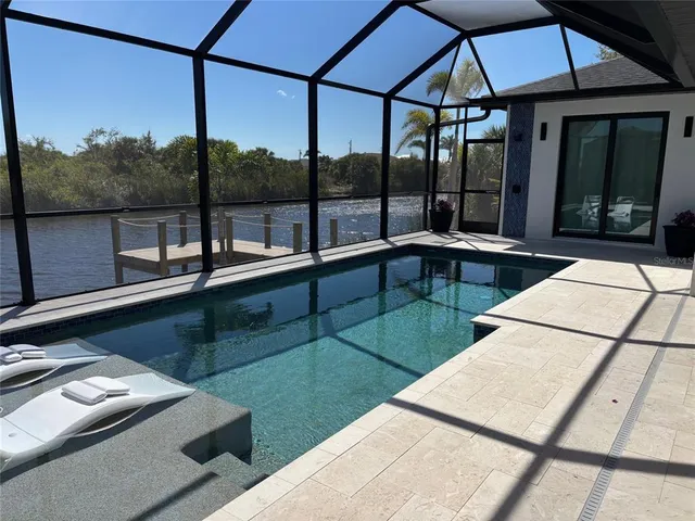 a view of a balcony with an outdoor space