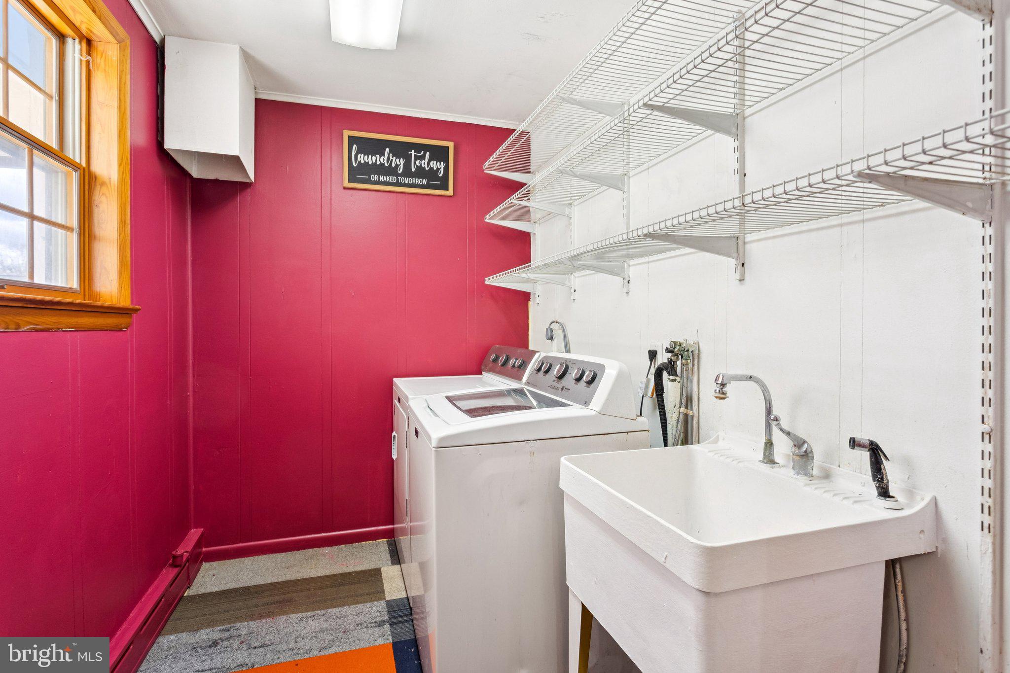 2614 Old Welsh Road Willow Grove, PA 19090 - Photo 38 of 47 a utility room with dryer and washer