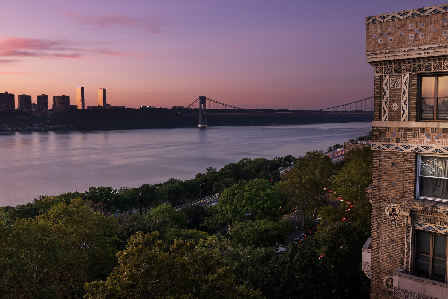725 Riverside Drive, Unit 11A Manhattan, NY 10031 - Photo 4 of 21 a view of a lake with a city