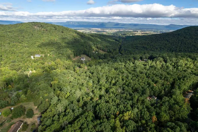 a view of an ocean and beach