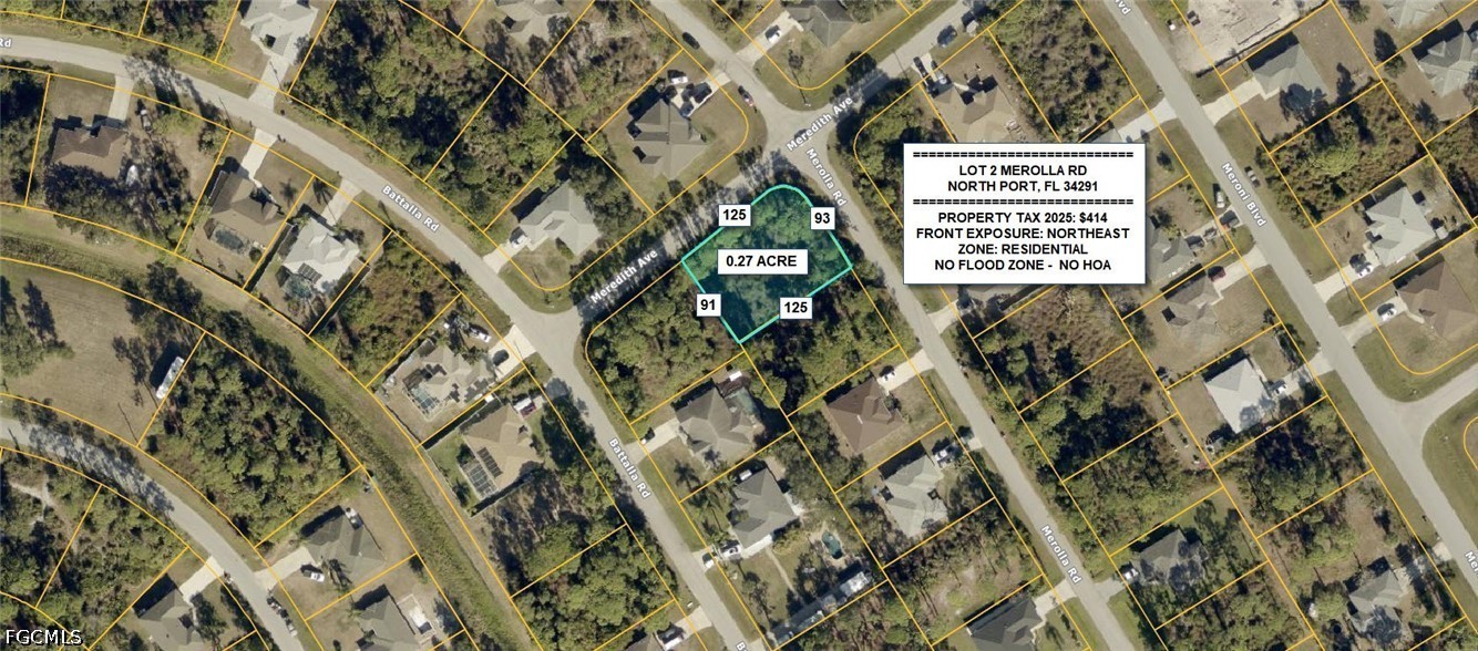 Lot 2 Merolla Road North Port, FL 34291 - Photo 1 of 2 Gallery Image 1