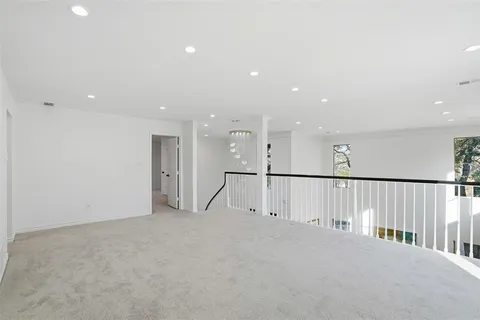 a view of empty room